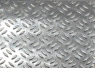 5052 5754 In reliëf gemaakt Aluminium Diamantblad 1060 3003 Tread Checker Plate